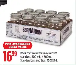 Canadian Tire 500mL Standard Jars and Lids offer