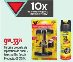 Canadian Tire Selected Tire Repair Products offer