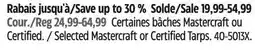 Canadian Tire Selected Mastercraft or Certified Tarps offer