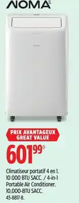 Canadian Tire Noma 4-in-1 Portable Air Conditioner offer