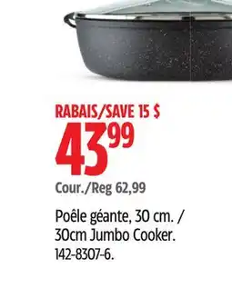 Canadian Tire Heritage The Rock 30cm Jumbo Cooker offer