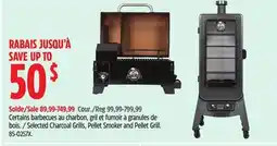 Canadian Tire MASTER Chef Selected Charcoal Grills, Pellet Smoker and Pellet Grill offer