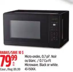 Canadian Tire MASTER Chef 0.7 Cu-Ft Microwave offer