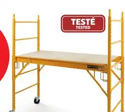 Canadian Tire Metaltech 6´ Multi-Use Work Scaffold offer