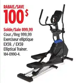 Canadian Tire Horizon EX59 Elliptical Trainer offer