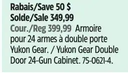 Canadian Tire Yukon Gear Double Door 24-Gun Cabinet offer