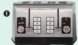Canadian Tire Vida By Paderno 4-Slice Stainless-Steel Toaster offer
