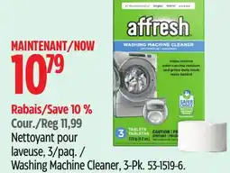 Canadian Tire Washing Machine Cleaner offer