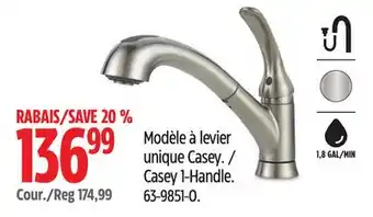 Canadian Tire Casey 1-Handle offer