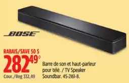 Canadian Tire Bose TV Speaker Soundbar offer
