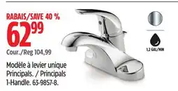 Canadian Tire Delta Principals 1-Handle offer