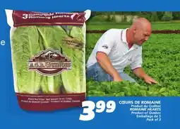 IGA ROMAINE HEARTS offer