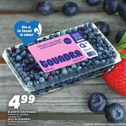 IGA WILD BLUEBERRIES offer