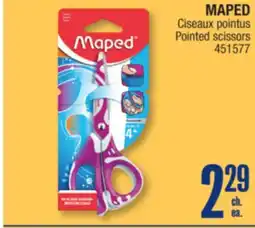 Jean Coutu MAPED Pointed scissors offer