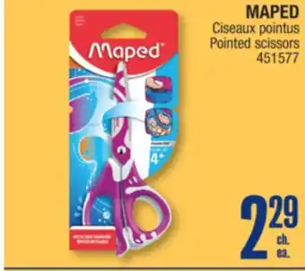 Jean Coutu MAPED Pointed scissors offer