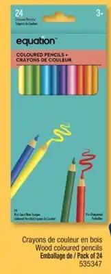 Jean Coutu Wood coloured pencils offer