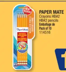 Jean Coutu PAPER MATE HB#2 pencils offer