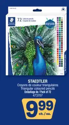 Jean Coutu STAEDTLER Triangular coloured pencils offer