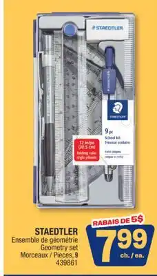 Jean Coutu STAEDTLER Geometry set offer