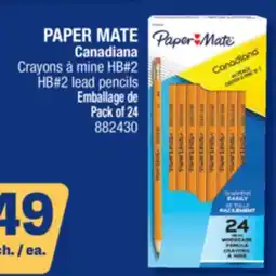 Jean Coutu PAPER MATE Canadiana HB#2 lead pencils offer