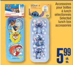 Jean Coutu Selected lunch box accessories offer