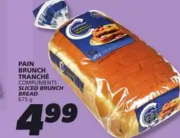 IGA COMPLIMENTS SLICED BRUNCH BREAD offer