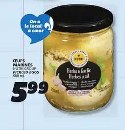 IGA NUTRI GROUP PICKLED EGGS offer