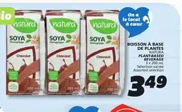 IGA NATURA PLANT-BASED BEVERAGE offer