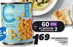 IGA COMPLIMENTS LEGUMES offer