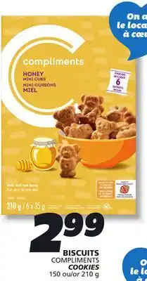 IGA COMPLIMENTS COOKIES offer
