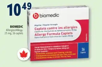 Familiprix BIOMEDIC 25 mg, 36 caplets offer