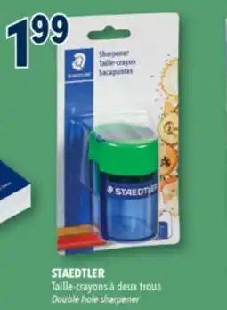 Familiprix STAEDTLER Double hole sharpener offer