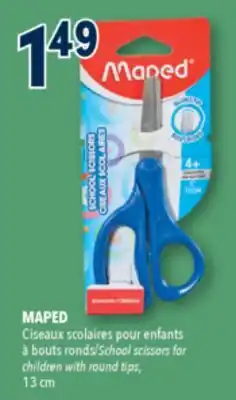 Familiprix MAPED School scissors for children with round tips offer