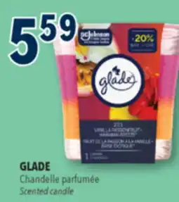Familiprix GLADE, Scented candle offer