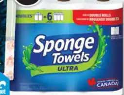 Familiprix SPONGE TOWELS Ultra or Ultra Pro, 3 double rolls offer
