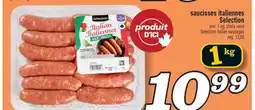 Marché Richelieu SAUCISSES ITALIENNES SELECTION | SELECTION ITALIAN SAUSAGES offer