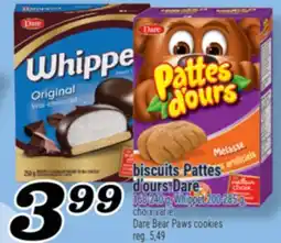 Marché Richelieu BISCUITS PATTES D'OURS DARE | DARE BEAR PAWS COOKIES offer
