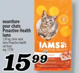 Marché Richelieu NOURRITURE POUR CHATS PROACTIVE HEALTH IAMS | IAMS PROACTIVE HEALTH CAT FOOD offer