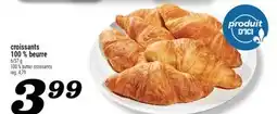 Marché Richelieu CROISSANTS 100 % BEURRE | 100 % BUTTER CROISSANTS offer