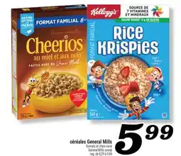 Marché Richelieu CÉRÉALES GENERAL MILLS | GENERAL MILLS CEREAL offer