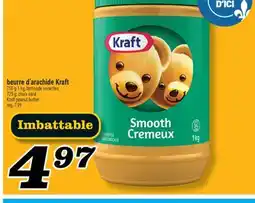 Marché Richelieu BEURRE D'ARACHIDE KRAFT | KRAFT PEANUT BUTTER offer