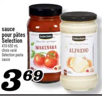 Marché Richelieu SAUCE POUR PÂTES SELECTION | SELECTION PASTA SAUCE offer
