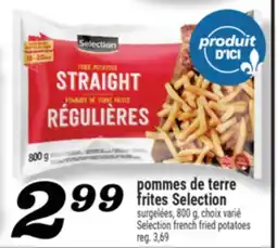 Marché Richelieu POMMES DE TERRE FRITES SELECTION | SELECTION FRENCH FRIED POTATOES offer