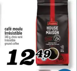 Marché Richelieu Café moulu Irrésistible | Irrésistible ground coffee offer