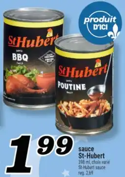 Marché Richelieu SAUCE ST-HUBERT | ST-HUBERT SAUCE offer