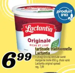 Marché Richelieu TARTINADE TRADITIONNELLE LACTANTIA | LACTANTIA ORIGINAL SPREAD offer