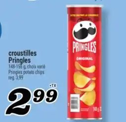 Marché Richelieu CROUSTILLES PRINGLES | PRINGLES POTATO CHIPS offer