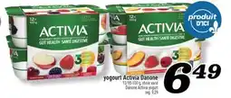 Marché Richelieu YOGOURT ACTIVIA DANONE | DANONE ACTIVIA YOGURT offer