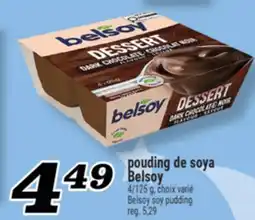 Marché Richelieu POUDING DE SOYA BELSOY | BELSOY SOY PUDDING offer