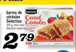 Marché Richelieu BARRES DE CÉRÉALES SELECTION | SELECTION CEREAL BARS offer
